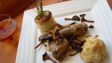 Fricassée de Pintade au Cidre