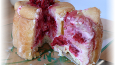 Charlotte aux framboises