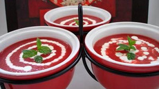 Soupe aux betteraves rapide