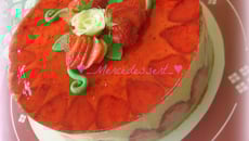 Fraisier léger et frais