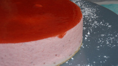 Bavarois aux fraises express