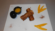 nems au Saint Marcelin aux pépites de chocolat