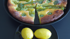 Clafoutis aux zestes de citron vert