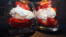 Tiramisu fraise-citron vert