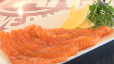 Saumon mariné aux épices