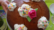 Gâteau au yaourt et amande