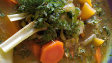 Soupe aux légumes économique