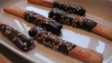Bâtonnets chocolat / sésame