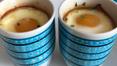 Œufs cocottes auvergnats