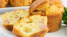 Muffin jambon fromage
