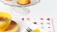 Gâteau de thé vanille citron sans beurre ni farine