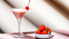 Cocktail tequila rose