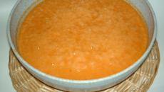 Soupe à la banane maison