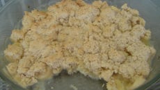 Le crumble banana-coco