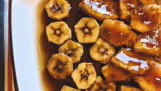 Bananes et ananas caramélisés aux spéculos faciles