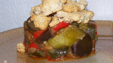 Crumble de ratatouille