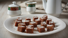 Loukoums au chocolat