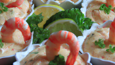 Crevettes à la crème pour apéros