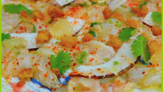 Céviche de dorade, coco et combawa