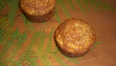 Muffins doux aux pommes