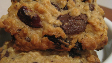 Cookies au chocolat et fruits secs