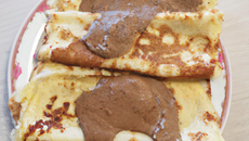 Crêpes sucrées au Nutella