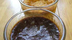 Trio de crèmes noir / cardamome, praliné / orange, blanc / Earl Grey