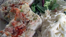 Terrine de cabillaud aux légumes