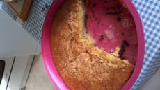 Gâteau aux pépites de chocolat noir