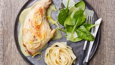 Cuisses de lapin au citron et parmesan