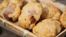 Cookies au bacon et à la noisette