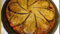 Tatin aux aubergines et à l'agneau