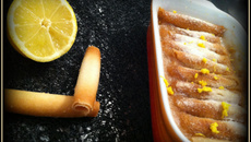 Gratin à la banane, à la boisson coco et aux cigarettes russes et citron !