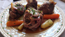 Gigot d'agneau rôtie