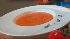 Soupe de tomates rapide