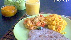 Galette de pain indien (chapati)