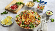 Salade façon couscous au Halloumi AOP grillé