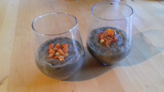 Velouté de lentilles au citron confit