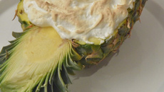 Ananas meringué