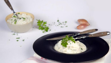 Lotte à la sauce moutarde et coco