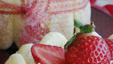 Charlottes aux fraises chantilly