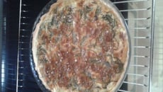 Quiche aux fanes de carottes