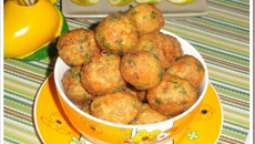 Croquettes de poissons et pommes de terre