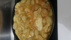 Omelette pomme de terre