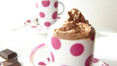 Glace chocolat au tofu soyeux