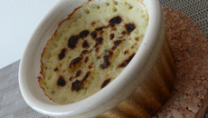 Terrine de courgette gratinée