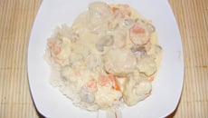 Filets de dinde à la crème