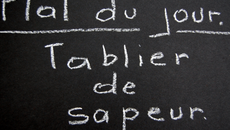 Tablier de sapeur