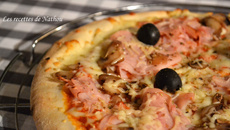 Pizza prosciutto