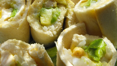Sushis poulet, avocat, mayo... et pain de mie !